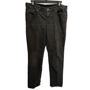 J. Crew Corduroy City Fit Pants Vintage Matchstick Grey Boho‎ Western 29 Slim